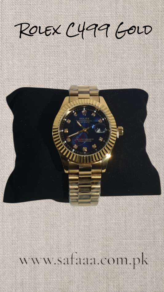 Dial RLX – 40mm – Stainless Steel – C-499 Gold